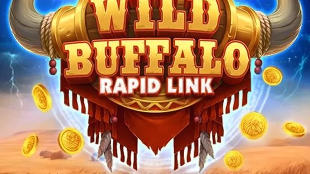 Wild Buffalo: Rapid Link slot gameplay screen