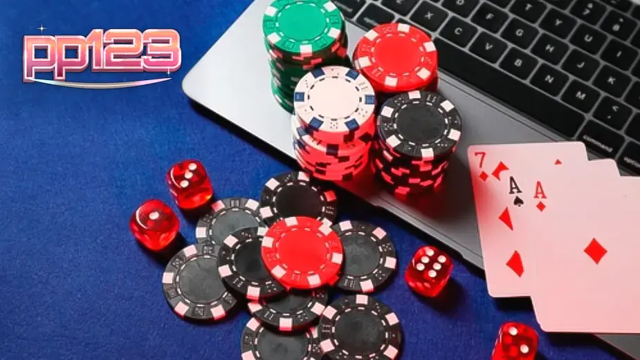 Antarmuka digital yang menampilkan alat kontrol diri dan batasan permainan pada platform daring.